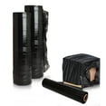 thumbnail image 1 of Black Blown Machine Stretch Film, 80 Gauge Opaque, 5000 ft, 20 in, 1 of 7