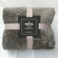 thumbnail image 1 of Blowout Sale! Kingtowag Home Essentials, Blanket Coral Fleece Blanket Dark Brown 45*65Cm Throw Blanket, A Blanket Last Chance, Polyester Blanket, Clearance Outlet, 1 of 2