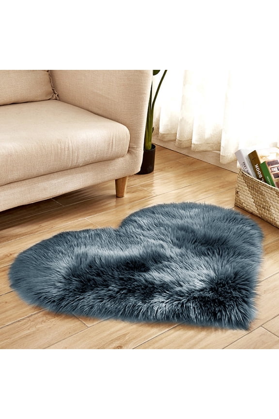 Blowout Sale! Kingtowag Home Essentials, Love Imitation Wool Carpet (30X40) Area Rugs, 1Pc Imitation Wool Carpet Last Chance, Polyester Carpet, Clearance Outlet