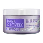 Dark And Lovely Blowout Shine Gloss Styling Serum Balm, 3.38 Oz.
