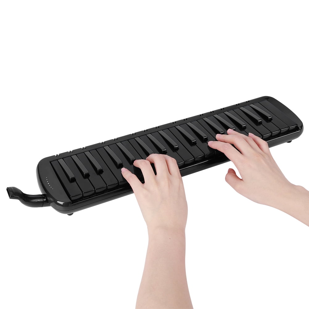 Blowpipe Melodica,, Melodica Portable Red/Blue/Black 37 Key Melodica