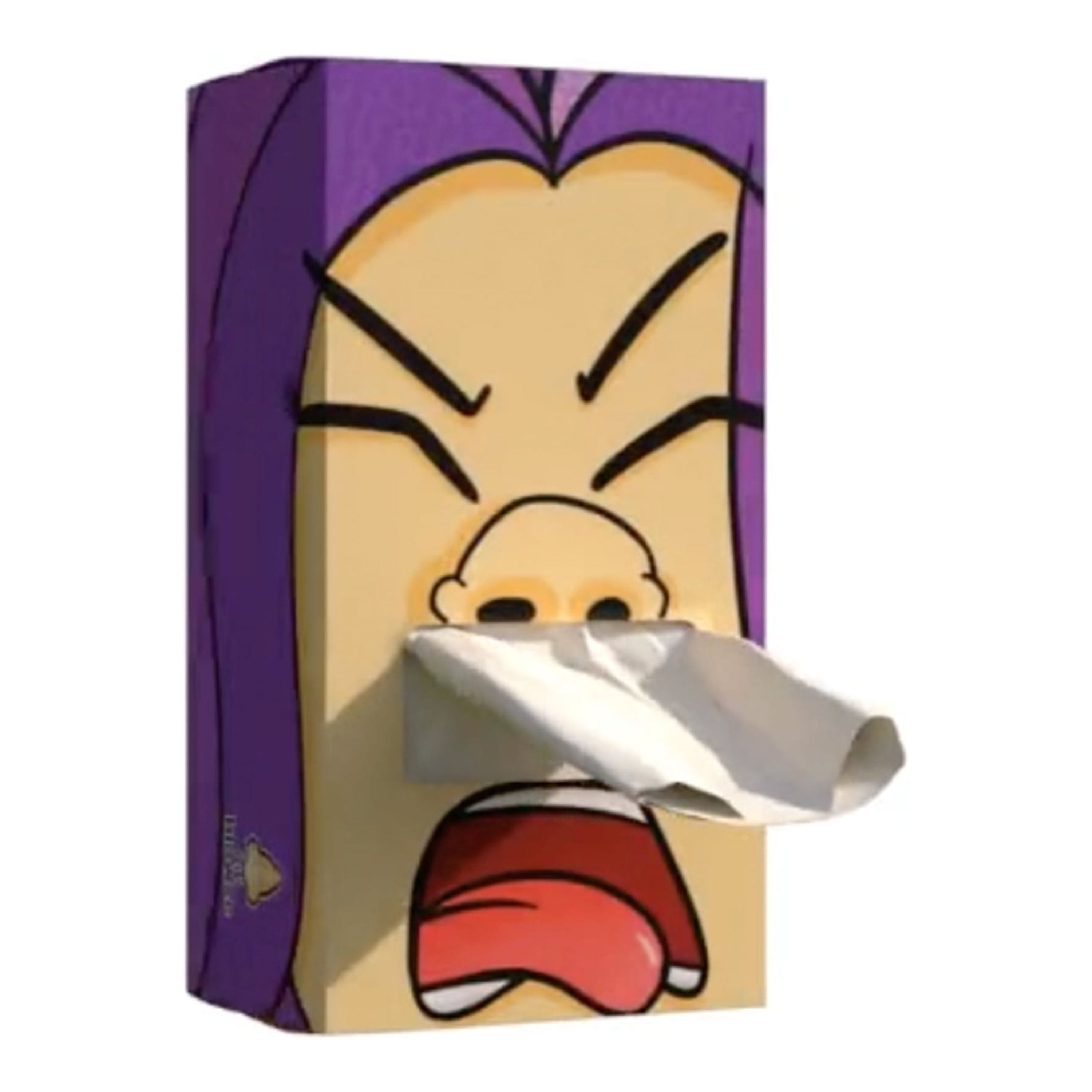 Blowze Tissues 5 Pack Purple Sneeze Dual Ply Soft Facial Tissues Made in USA Fun, Unique