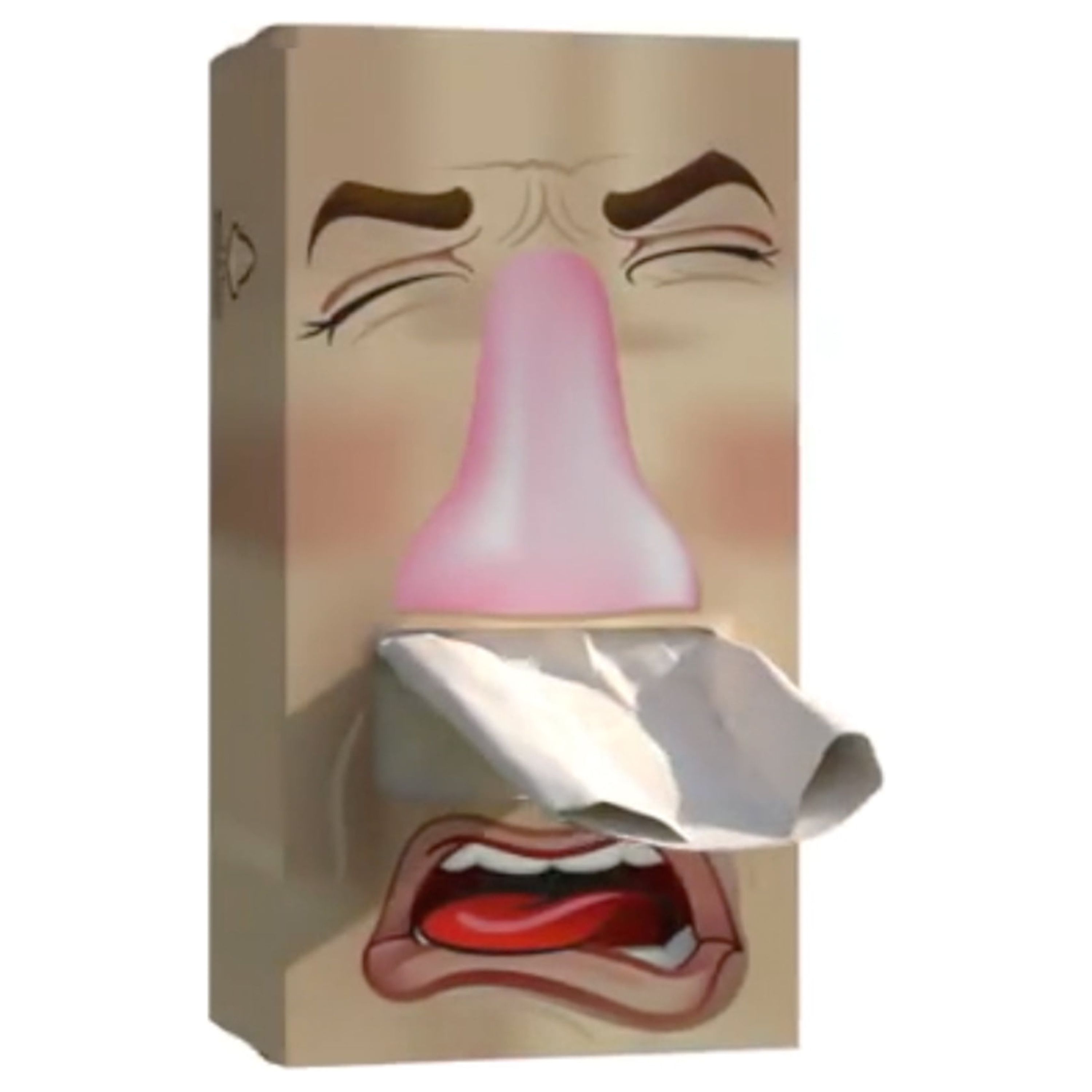 Blowze Tissues 5 Pack Silent Sneeze Dual Ply Soft Facial Tissues Made in USA Fun, Unique