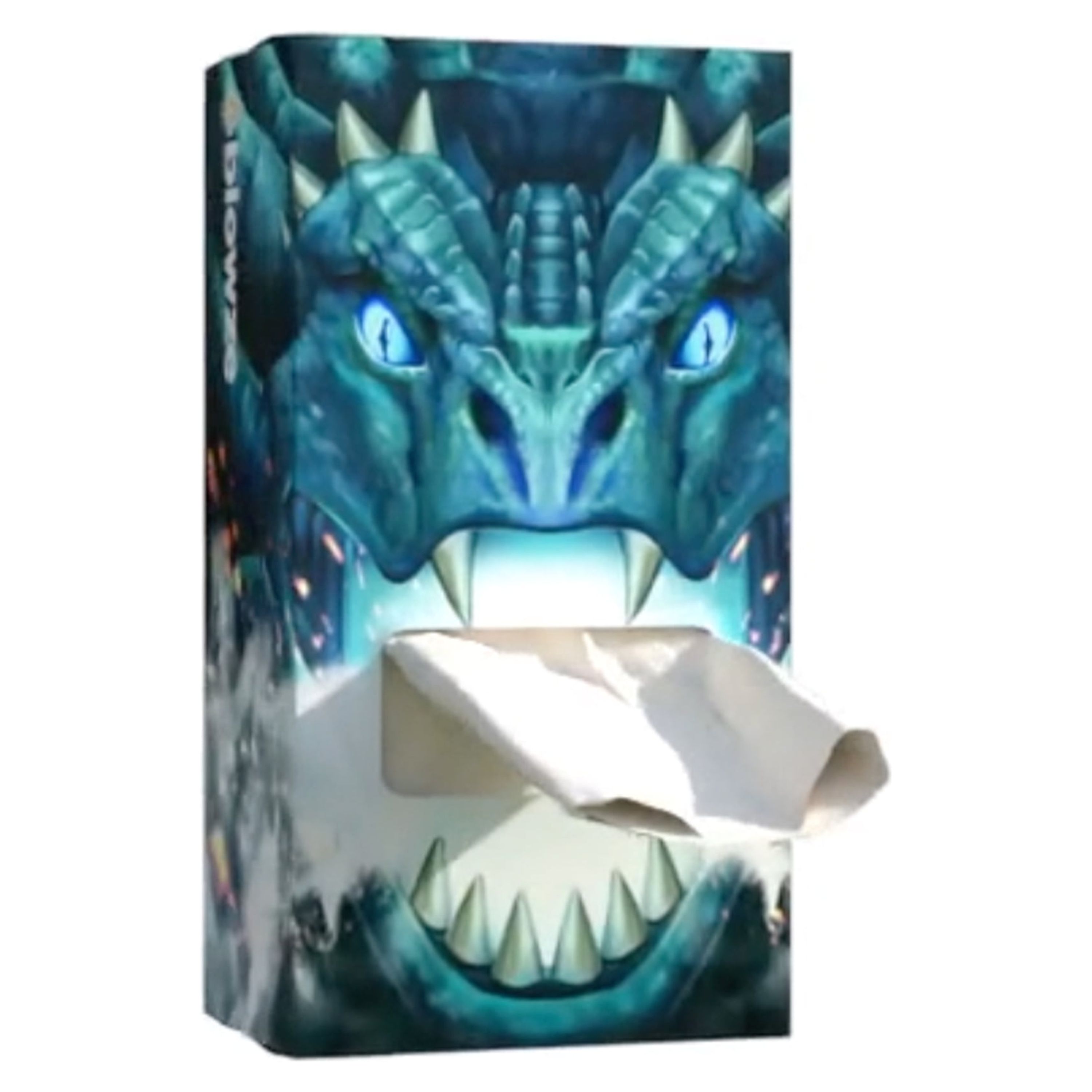 Blowze Tissues 5 Pack TissueBreathing Dragon Dual Ply Soft Facial Tissues Made in USA