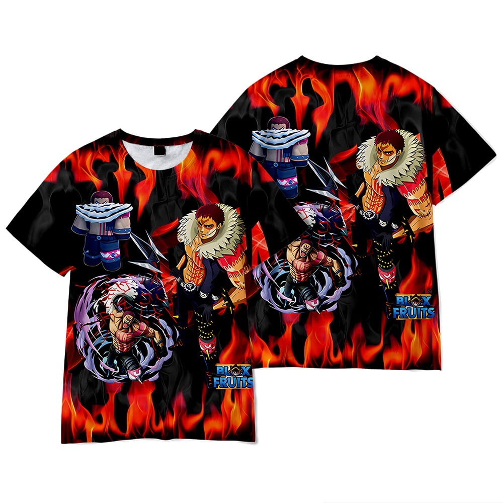 Blox Fruits Shirt Outfits for Boys Girls Kids Blox Fruits Game