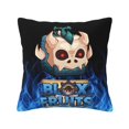 Blox Fruits Throw Pillow Covers Cozy Square Throw Pillow Case Home