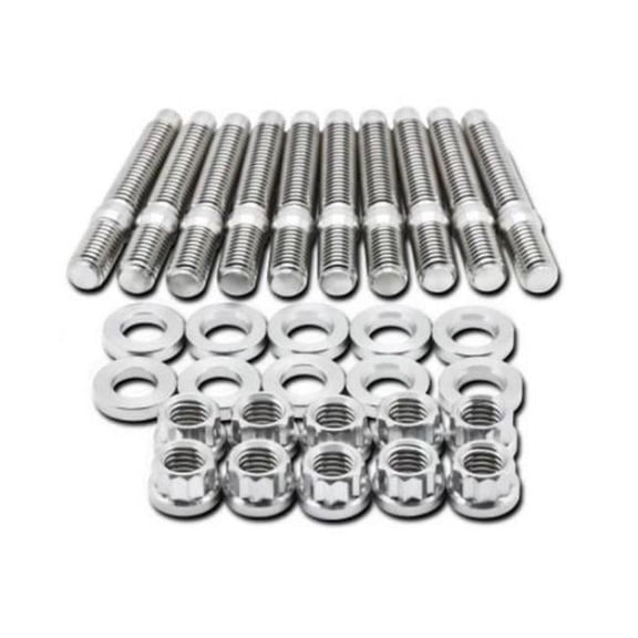 Blox Racing  M8 x 1.25 x 45 mm Racing Manifold Stud Kit - 10 Piece