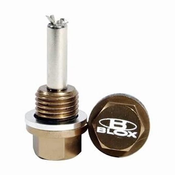 Blox Racing Magnetic Oil & Transmission Drain Plug Set for Honda
