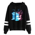 thumbnail image 1 of Blox fruits Pocketless hooded sweatshirt with trendy patterns, long sleeved hooded sweatshirt, 1 of 2