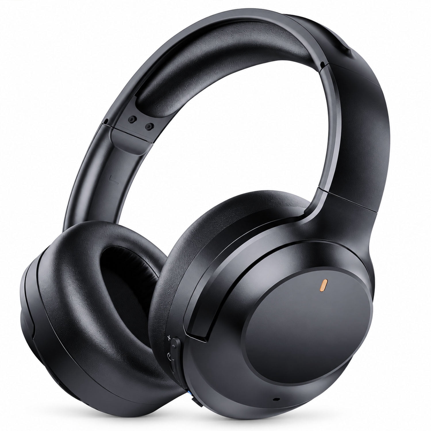 Bloydek Upgraded Hybrid Active Noise Cancelling Headphones, Wireless Over-Ear Bluetooth Headphones with HD Sound & Deep Bass, 35H Playtime, 2X Softer Comfort fo