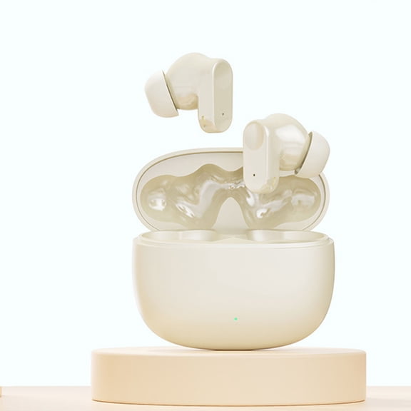 Bloydek Wireless Bluetooth In-Ear Earbuds,Bluetooth 5.4,Strong Noise Cancellation,IPX5 Waterproof,Touch Control,Type-C Fast Charge,Gaming Low Latency Skin tone