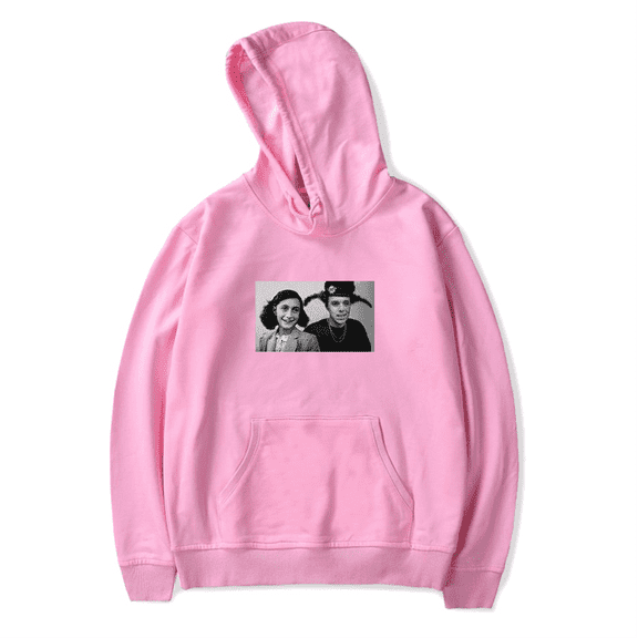 Blp Kosher Merch Anne Frank Hoodie Hoodies Hip Hop Rapper Men Women Long Sleeve Sweatshirt Streetwear Pullover Top