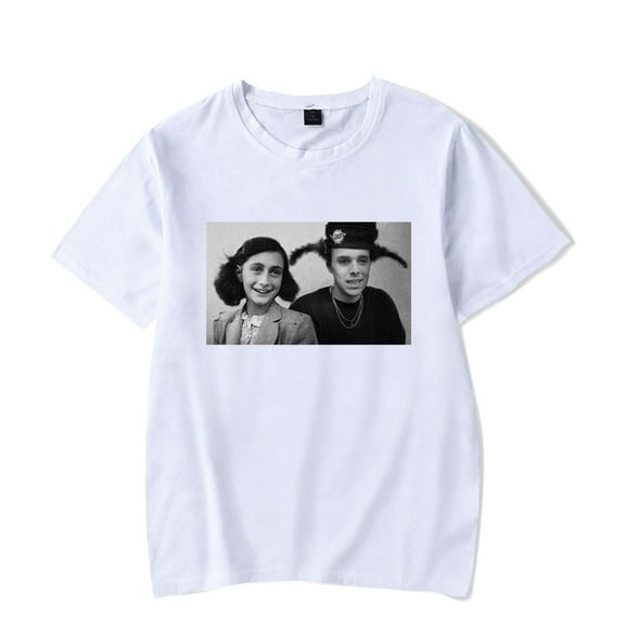 Blp Kosher Merch Anne Frank T-shirt t shirt Hip Hop Rapper Men Women Short Sleeve Tee Crewneck Streetwear Top