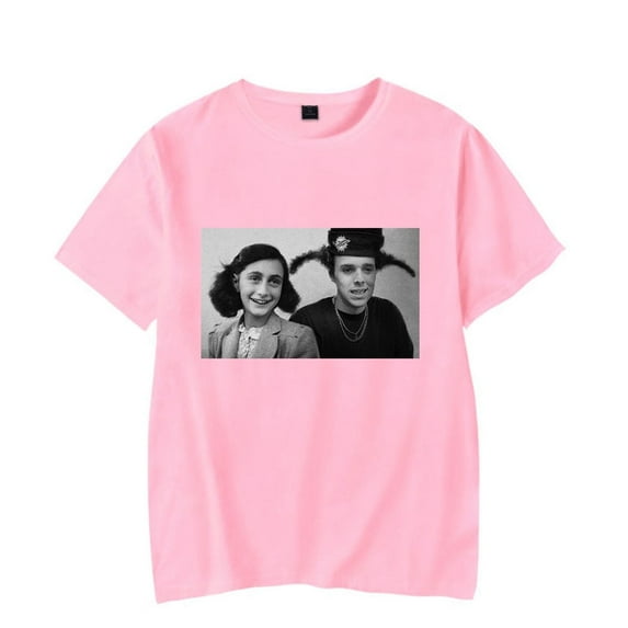Blp Kosher Merch Anne Frank T-shirt t shirt Hip Hop Rapper Men Women Short Sleeve Tee Crewneck Streetwear Top