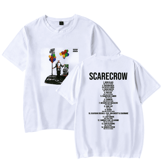 Blp Kosher Merch Scarecrow Album Tracklist T-shirt t shirt Hip Hop Rapper Men Women Short Sleeve Tee Crewneck Streetwear Top