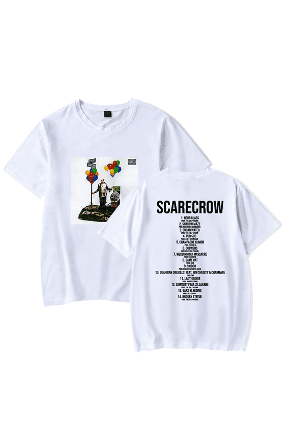 Blp Kosher Merch Scarecrow Album Tracklist T-shirt t shirt Hip Hop Rapper Men Women Short Sleeve Tee Crewneck Streetwear Top