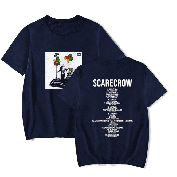 Blp Kosher Merch Scarecrow Album Tracklist T-shirt t shirt Hip Hop Rapper Men Women Short Sleeve Tee Crewneck Streetwear Top
