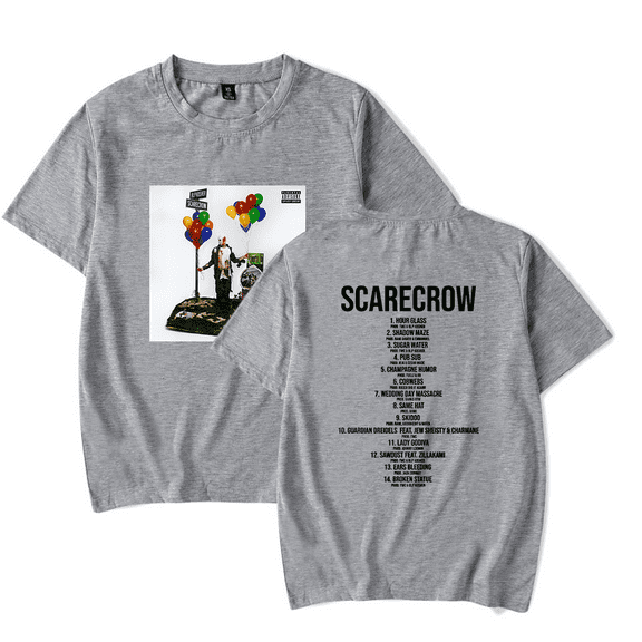 Blp Kosher Merch Scarecrow Album Tracklist T-shirt t shirt Hip Hop Rapper Men Women Short Sleeve Tee Crewneck Streetwear Top