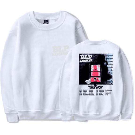 Blp Kosher Merch The Dreidelman Saga End Of Tour Sweatshirt Crewneck HipHop Rapper Men Women Long Sleeve Hoodie Streetwear Pullover Top