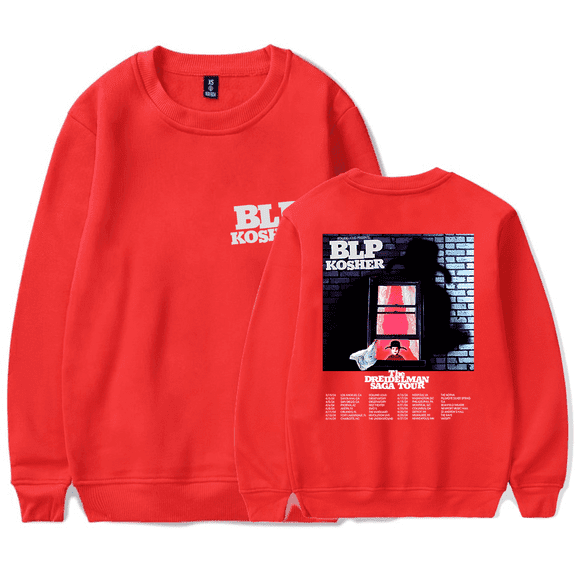 Blp Kosher Merch The Dreidelman Saga End Of Tour Sweatshirt Crewneck HipHop Rapper Men Women Long Sleeve Hoodie Streetwear Pullover Top