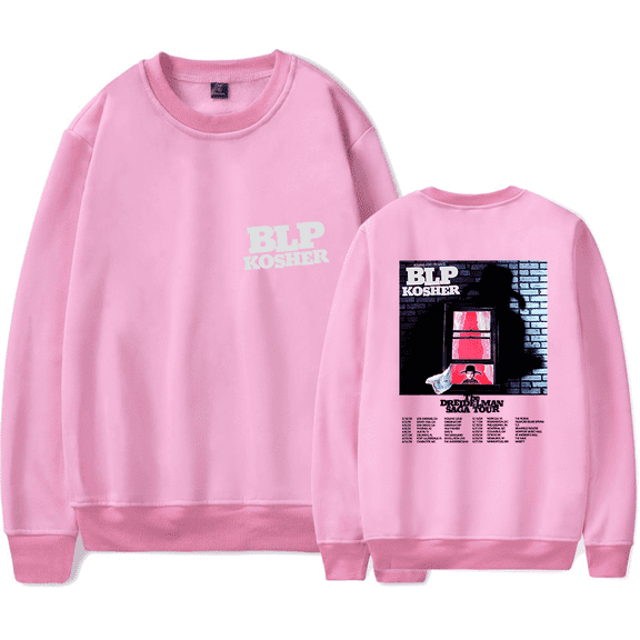 Blp Kosher Merch The Dreidelman Saga End Of Tour Sweatshirt Crewneck HipHop Rapper Men Women Long Sleeve Hoodie Streetwear Pullover Top