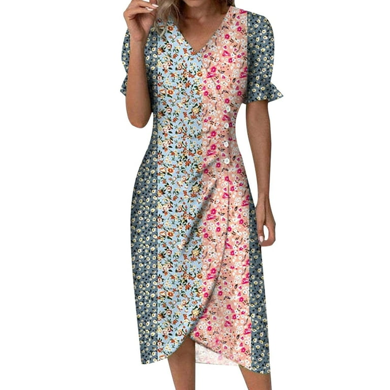 Fashion Sexy V Neck Irregular Dress Dresses(4 Colors) Fashion Sexy V Neck Irregular Dress Dresses(4 Colors)