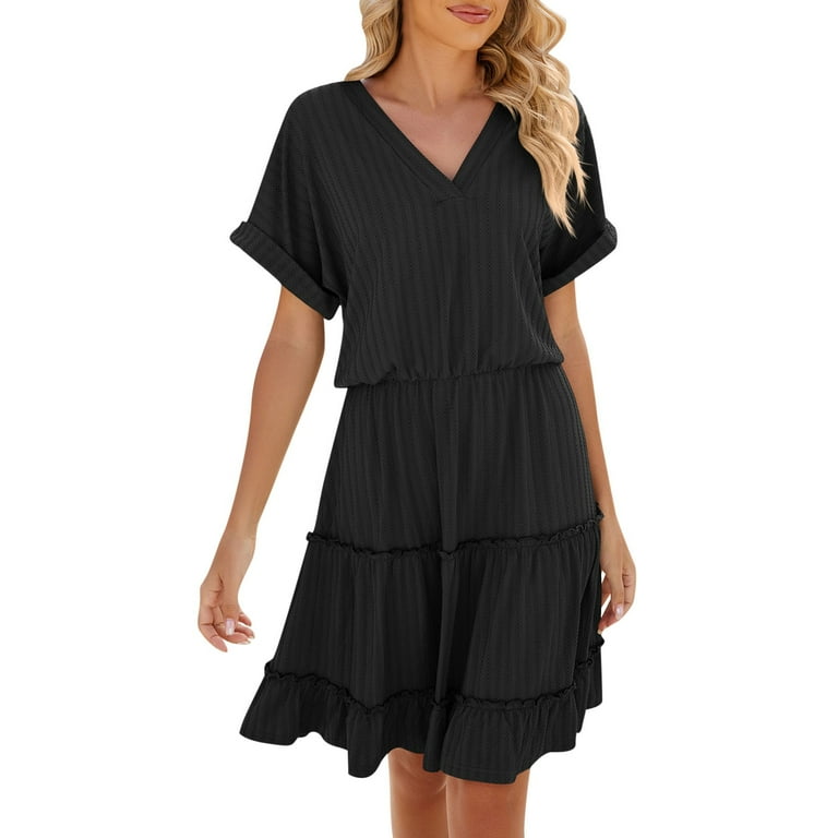 Plus Size Casual Solid Asymmetrical O Neck Short Sleeve Two Pieces(9 Colors) Plus Size Casual Solid Asymmetrical O Neck Short Sleeve Two Pieces(9 Colors)