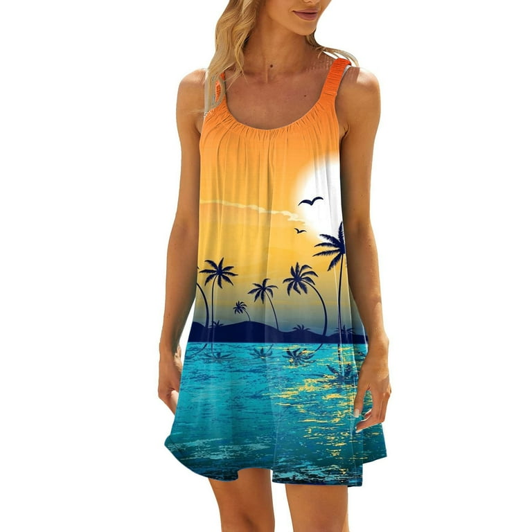 Fashion Vest Sleeveless Strap Dress