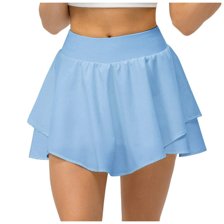 Women Summer Elegant Mid Waist Loose Wearing Skirtpants Women Summer Elegant Mid Waist Loose Wearing Skirtpants
