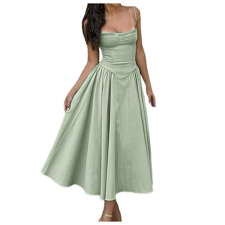 Bandage Solid Color Sleeveless Vacation Dresses Bandage Solid Color Sleeveless Vacation Dresses