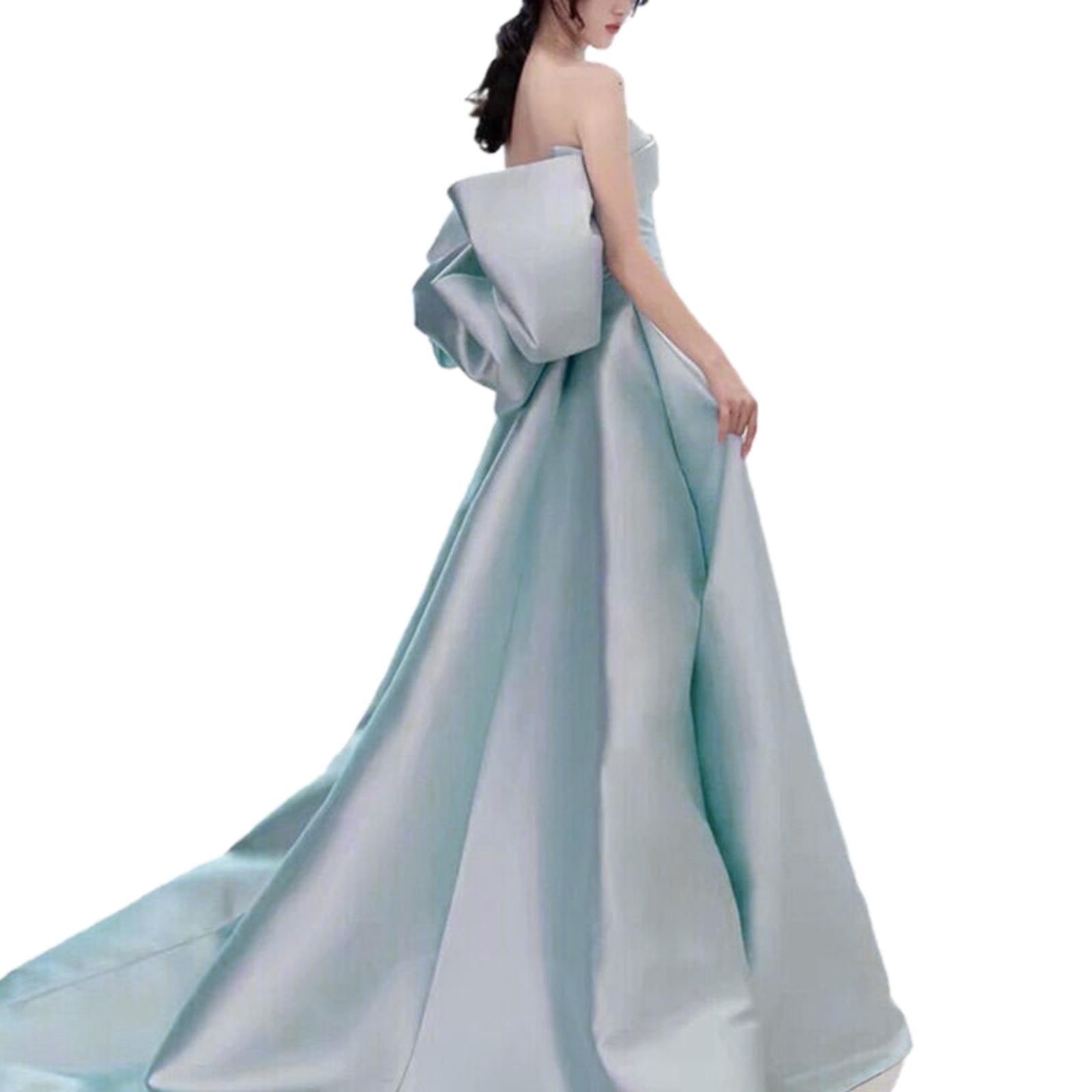 Blue Heavy Industry Wedding Evening Dress
