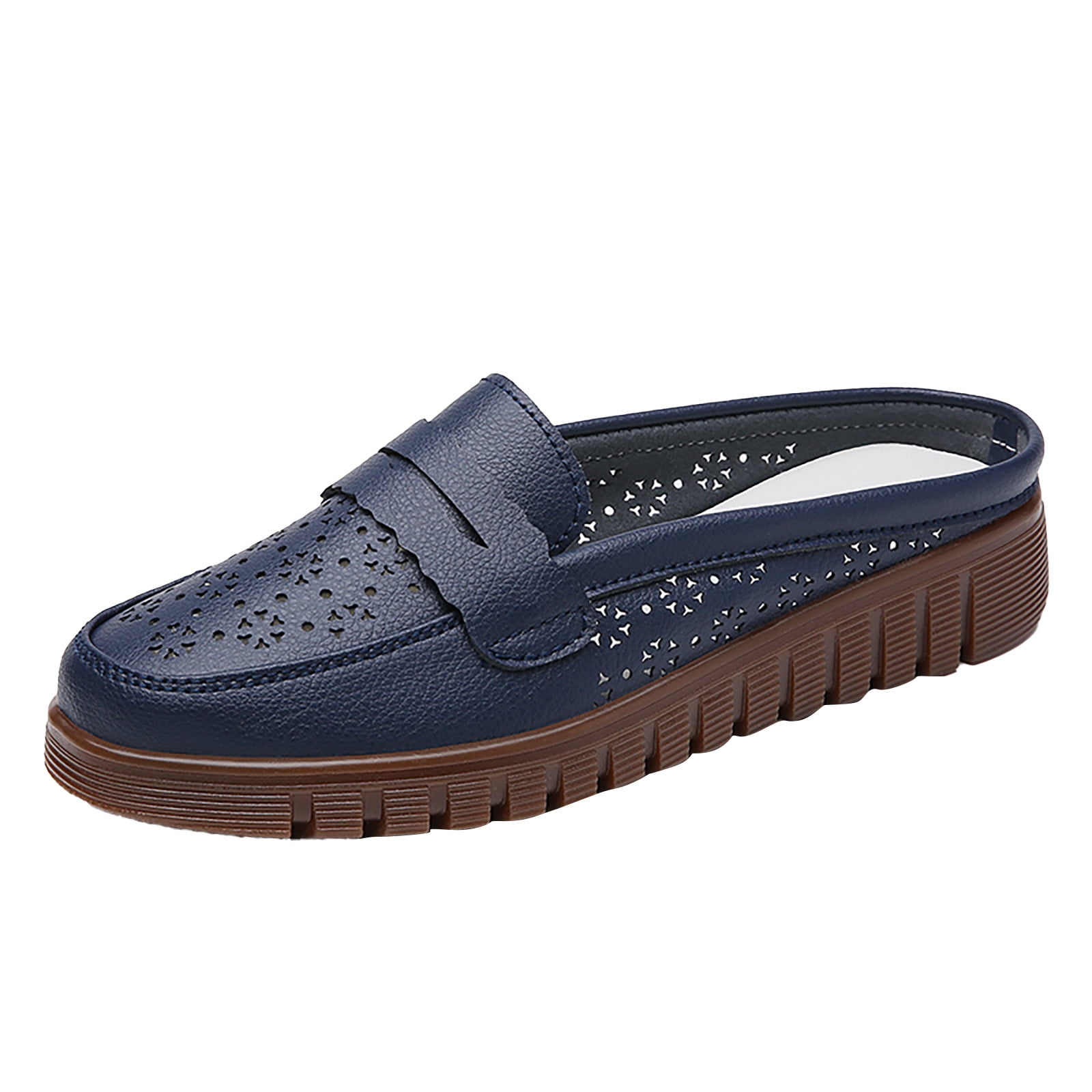 Blphud Women's Tennis Shoes Clearance Summer Shoes for Women 2024 Business  Casual Shoes for Women Boots Leisure Women's Hollow Four Seasons Soft Sole  Non Slip Slipper Round Toe Breathable Shoes 42 - Walmart.com