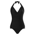 Blphud Womens Bathing Suit Jumpsuit Swimsuit Tummy Control Bathing