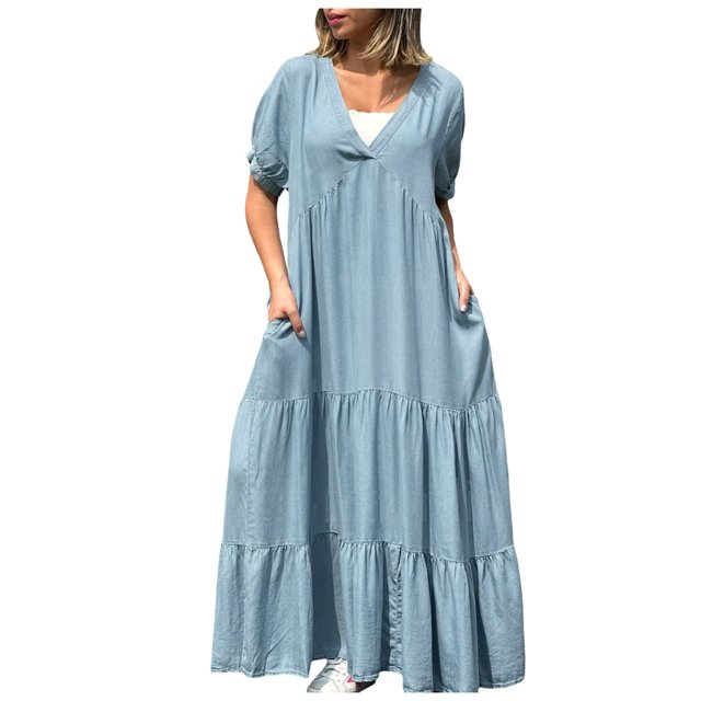 Blphud Womens Dressed Summer Dresses for Women 2024 Dress Womens