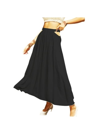 Black Skirt Overalls