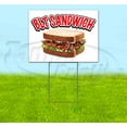 thumbnail image 1 of Blt Sandwich (18" x 24") Yard Sign, Includes Metal Step Stake, 1 of 6