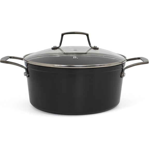 Blu. Cookware 4.5QT Casserole Pot with Lid, Non-Toxic