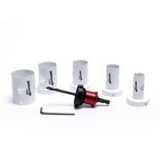 Blu-Mol Xtreme 2006515 QuickCore Bi-Metal Hole Saw Set, 7 Piece