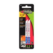 Blu-Mol Xtreme 2033757 3.125 in. 6 TPI Bi-Metal Universal Jig Saw Blade - Pack of 2