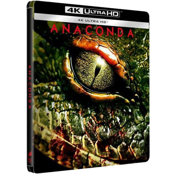 Blu-Ray 4K Uhd Anaconda (Steelbook) (4K Ultra HD) Jon Voight Jennifer Lopez Eric Stoltz
