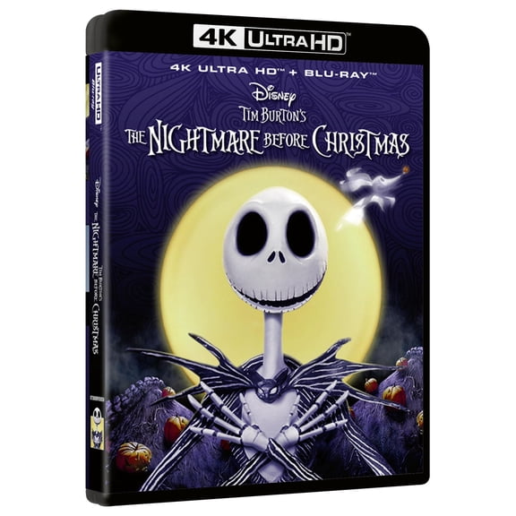 Blu-Ray 4K Uhd Nightmare Before Christmas (The) (4K Ultra HD) Animazione Henry Selick