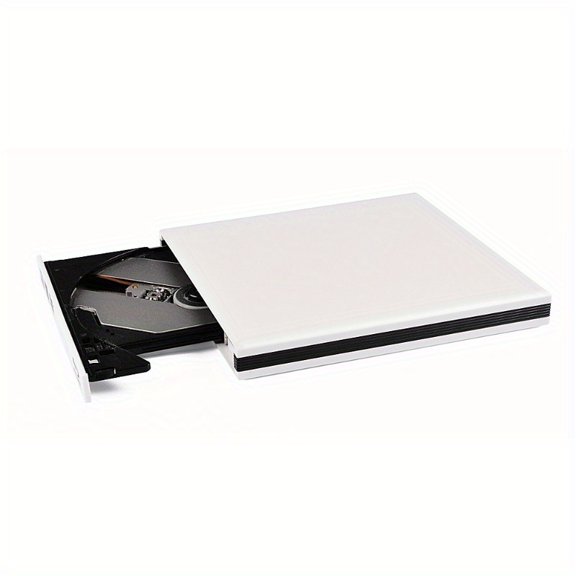 Blu-Ray Burner Player USB 3.0 CD DVD External Bluray Drive Writer Reader for Laptop Desktop ,Easy to Use