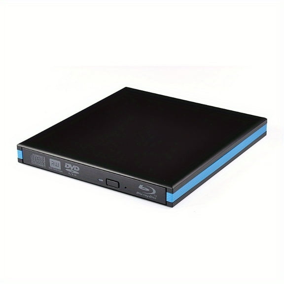 Blu-Ray Burner Player USB 3.0 CD DVD External Bluray Drive Writer Reader for Laptop Desktop