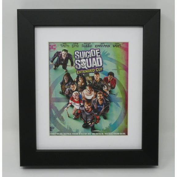 Blu-Ray DVD Movie Disc (Not Included) Picture Display Wall Frame Made in the USA