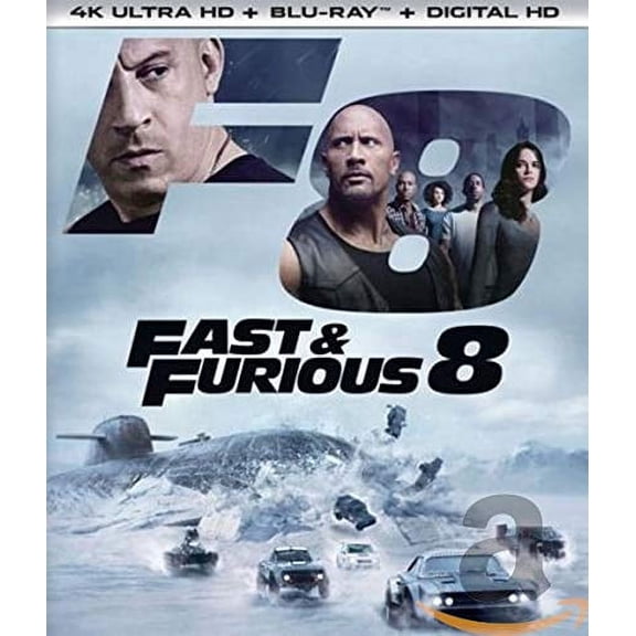 Blu-Ray - Fast & Furious 8 (1 BLU-RAY) (4K Ultra HD)