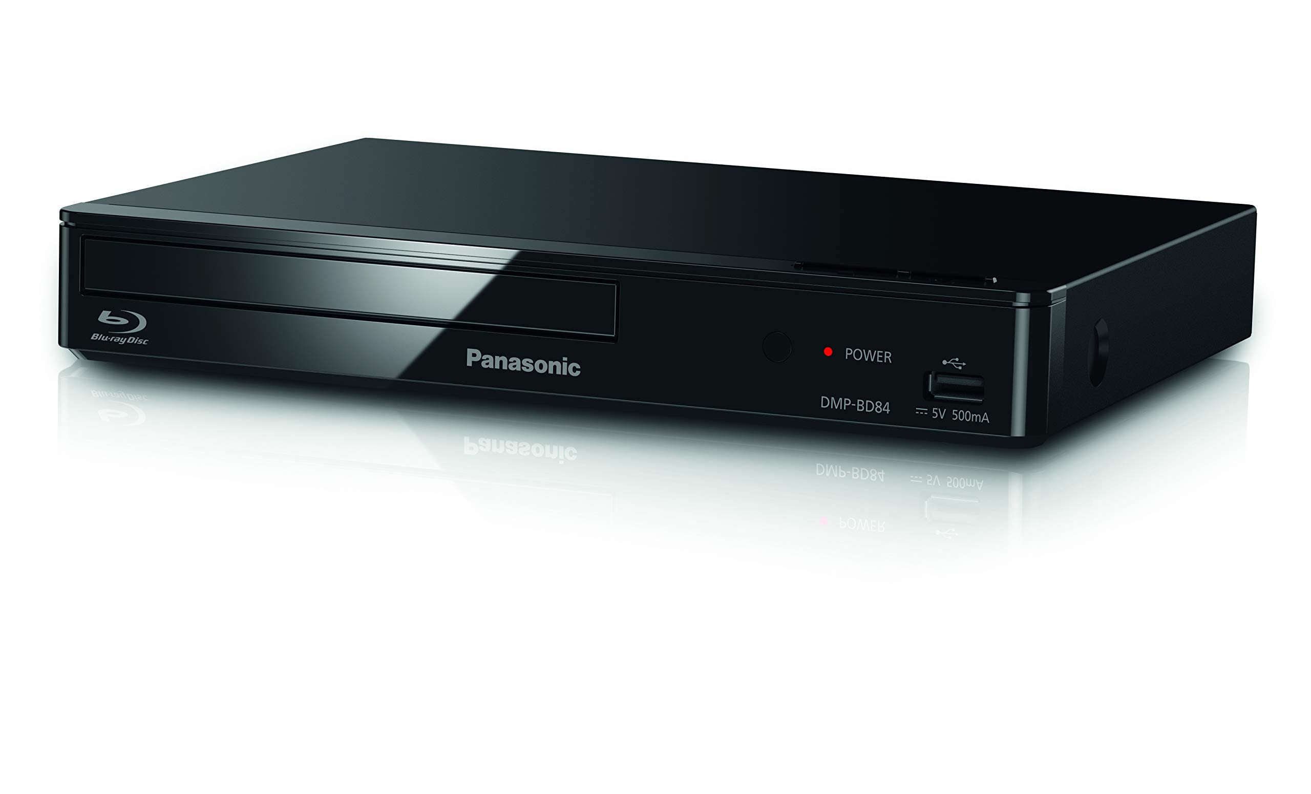 Blu-Ray Player Panasonic Dmp-Bd84Eg-K Lan Black NEW (Blu-ray