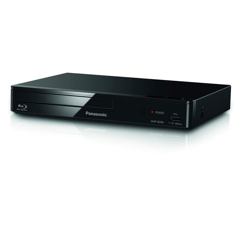 Blu-Ray Player Panasonic Dmp-Bd84Eg-K Lan Black NEW (Blu-ray