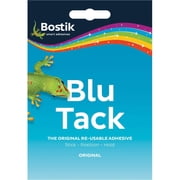 Bostik Blu Tack, Multipurpose Reusable Adhesive, Clean, Safe & Easy to Use, Non-Toxic, Handy Size, Colour Blue