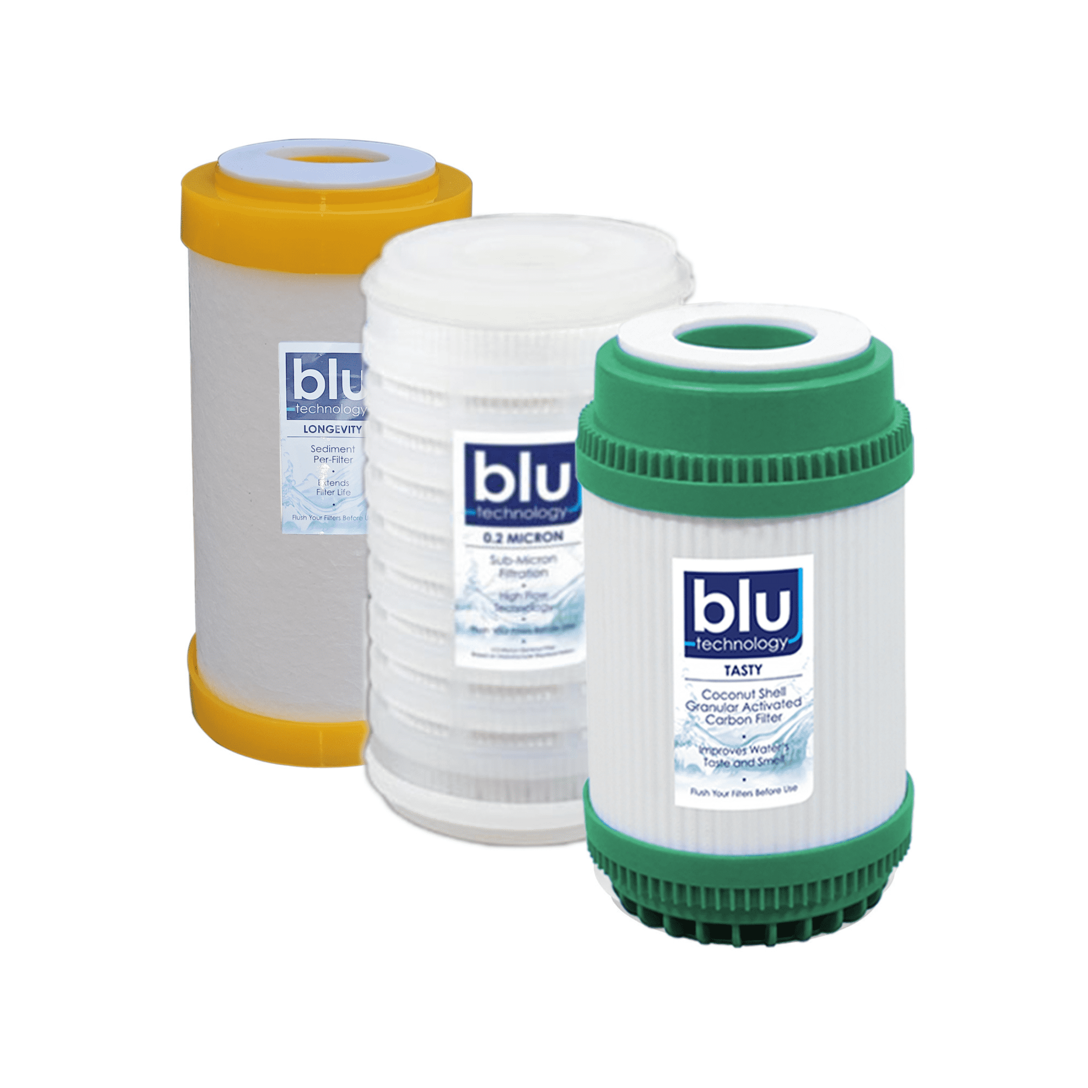 Blu Technology AR3 Water Filter Recharge Pack (5"x2.5")