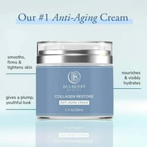 BluBerri Beauty Collagen Restore Anti Aging Cream with Retinol 1.7oz/50ml